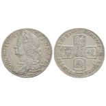 George II - 1745 LIMA - Shilling