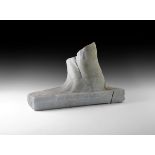 Roman Marble Statue Base