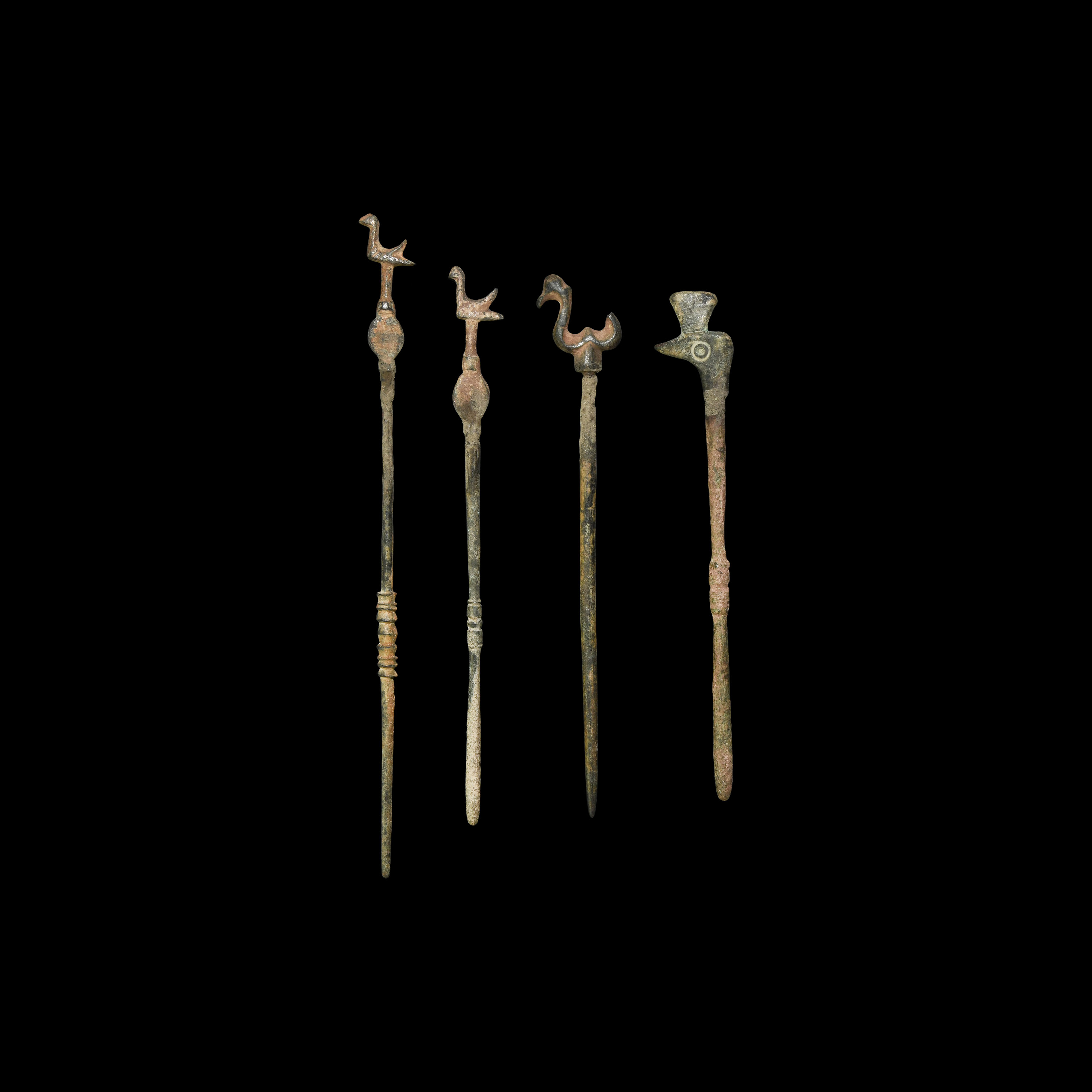 Roman Bird-Headed Stylus and Pin Group