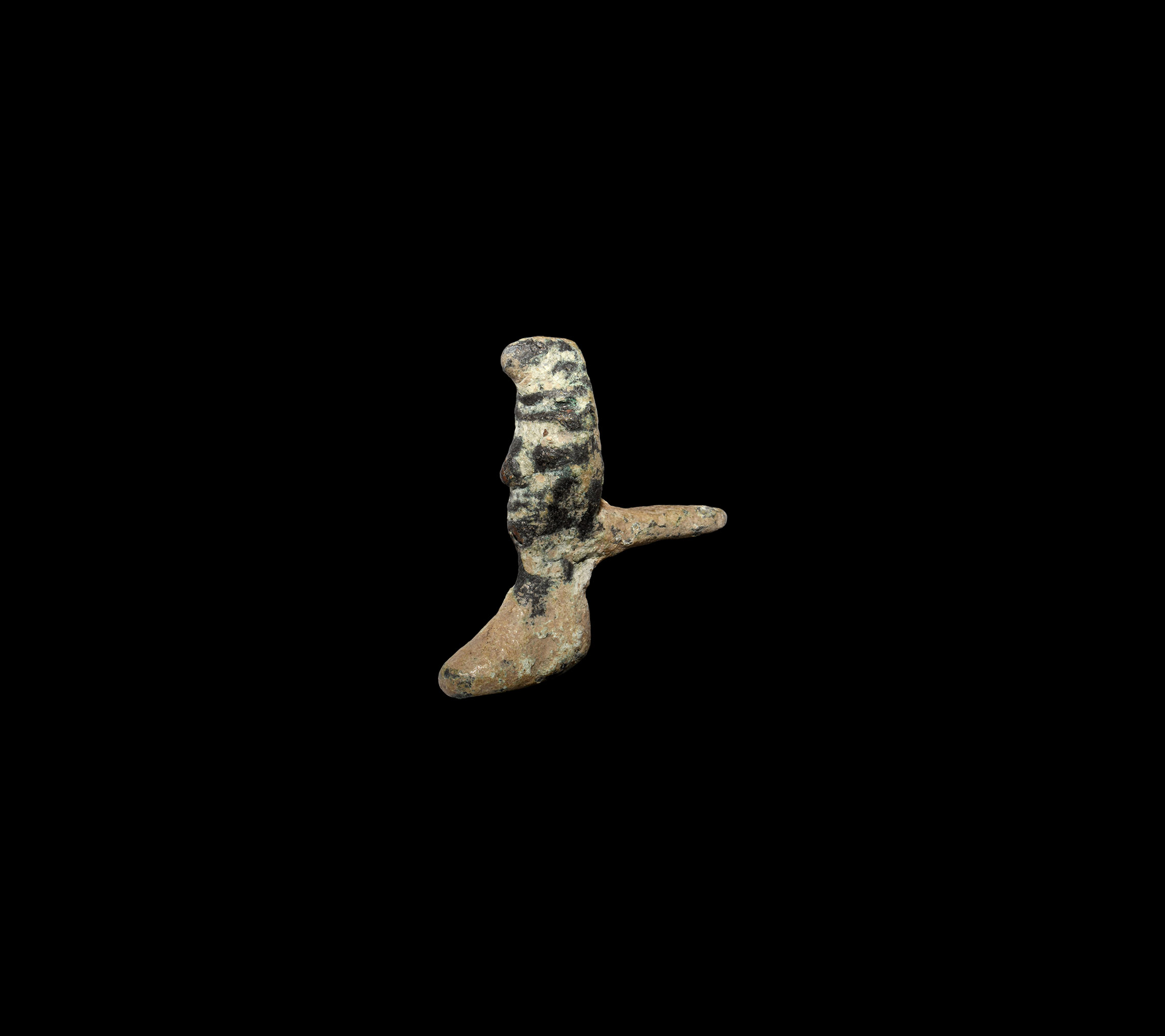 Roman Casket Leg with Bust