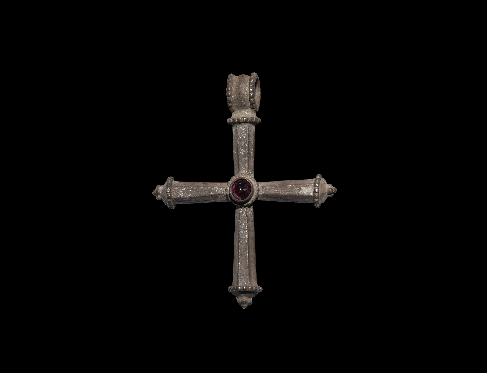 Post Medieval Silver Cross Pendant