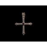 Post Medieval Silver Cross Pendant