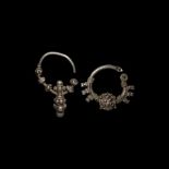 Viking Silver Earring Group