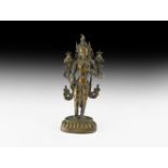 Tibetan Gilt Arya Tara Figure