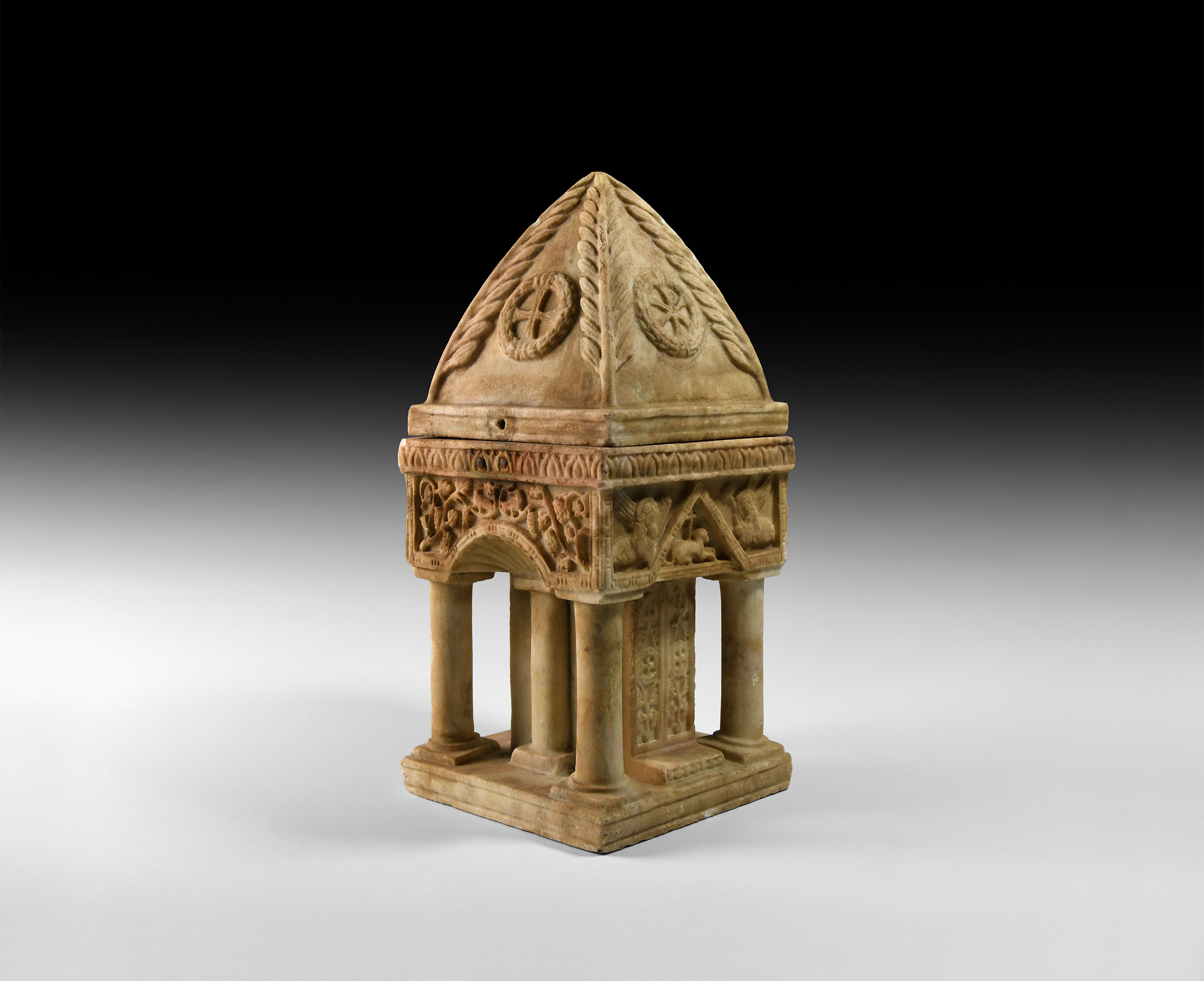 Byzantine Ciborium Reliquary Casket