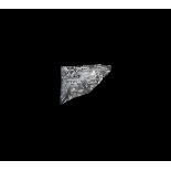 Scandinavian Muonionalusta Meteorite Polished Slice