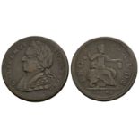 George III - Shakespeare Evasion Halfpenny