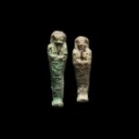 Egyptian Hieroglyphic Shabti Group