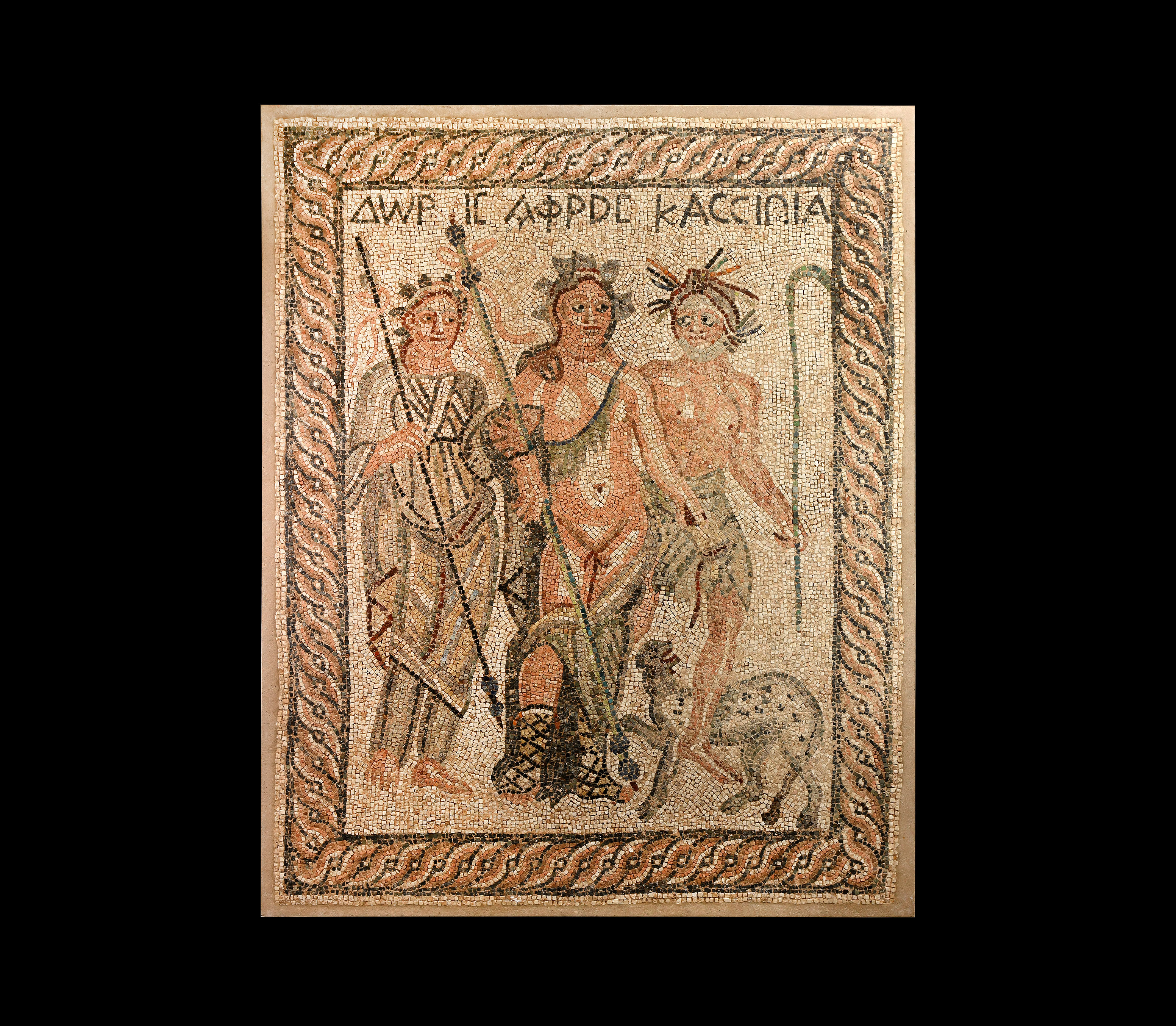 Roman Mosaic with Aphrodite and Nymph Doris