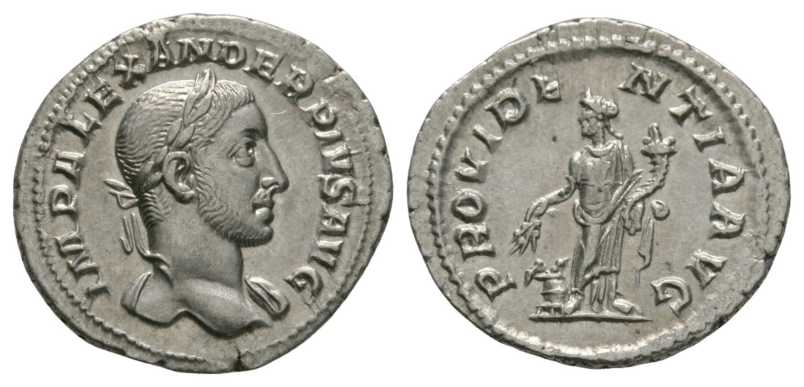 Severus Alexander - Annona Denarius