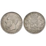 Belgium - 1870 - 5 Francs