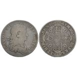 Charles II - 1663 XV - No Reverse Stops Crown