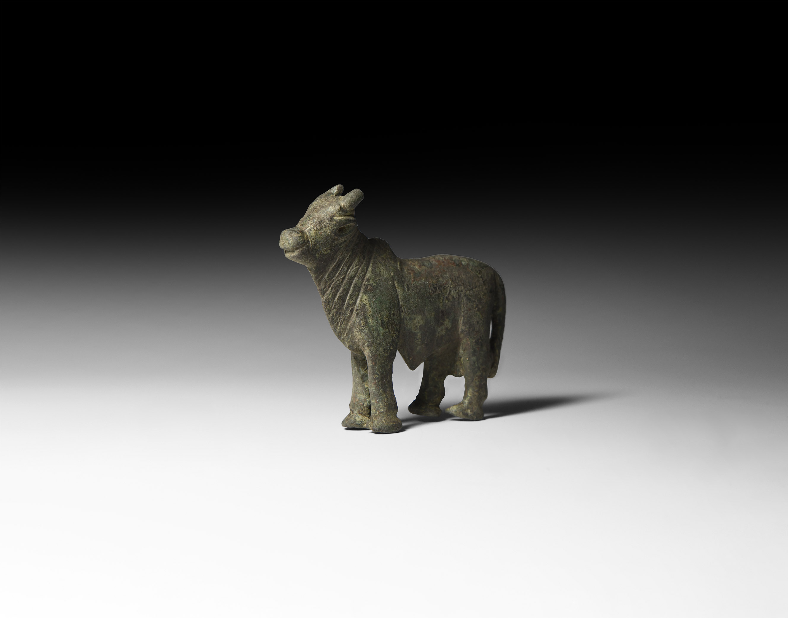 Roman Bull Statuette