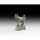 Roman Apis Bull Statuette on Base