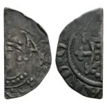 Henry I - Quadrilateral on Fleury Cut Halfpenny