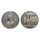 Victoria - 1838 - White Metal Coronation Medal
