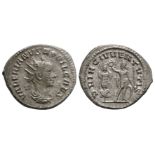 Valerian I - Caesar Standing Antoninianus