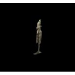 Egyptian Striding Sekhmet Figure