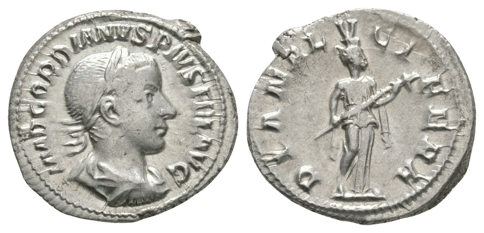 Gordian III - Diana Denarius