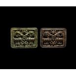 Scythian Animal Plaque Pair