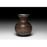 Roman Polychrome Glass Vase