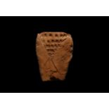 Western Asiatic Early Dynastic Sexagesimal Counting Tablet