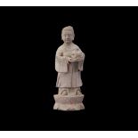 Chinese Tang Standing Female Statuette