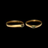 Medieval Gold Bishop's Stirrup Ring