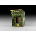 Chinese Ming Green Glazed Wedding Niche