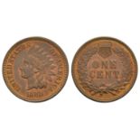USA - 1880 - Proof Indian Cent