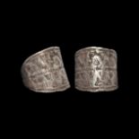 Viking Stamped Silver Ring