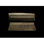 Roman Lead Ingot