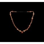 Indus Valley Etched Bead Necklace