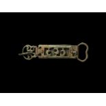 Roman Military Buckle with Openwork Plate