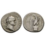 Vespasian - Eagle Denarius