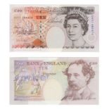 Bank of England - 1993 Modified Issue - £10