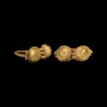 Germanic Gold Ring with Bosses