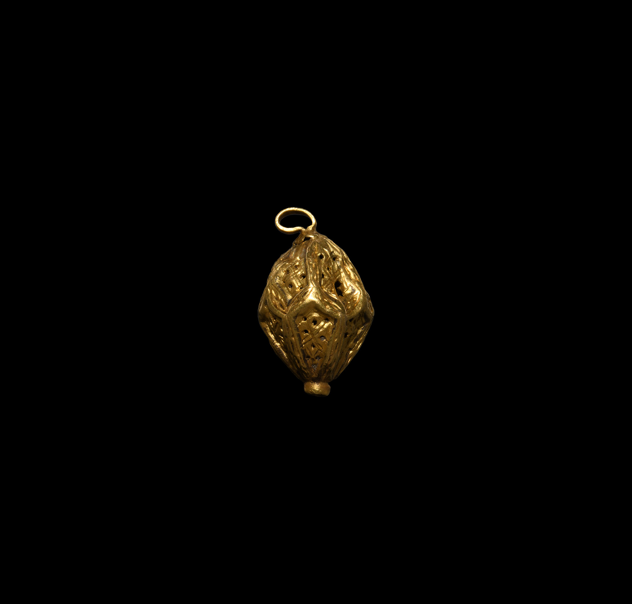 Medieval Gold Openwork Pendant