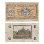 Union Bank of Scotland Ltd - 1935; 1938 Issue - £1