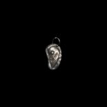 Thracian Silver Ear Pendant