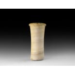 Large Western Asiatic Bactrian Alabaster Vase