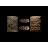 Western Asiatic Old Babylonian 'Liver Omens' Tablet