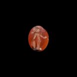 Roman Gemstone with Minerva