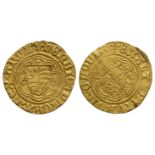 Henry VI - London - Gold Annulet Quarter Noble