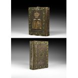 Jewish Gilt Silver Prayer Book Cover