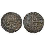 Edward III - Durham - Pre Treaty Crozier Penny