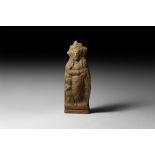 Greek Standing Terracotta Figure