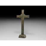 Post Medieval Altar Cross with INRI