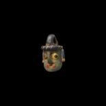 Phoenician Glass Head Pendant