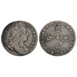 William III - 1697 - Sixpence